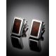 Amber Earrings In Sterling Silver The London, image , picture 2