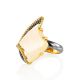 Adjustable Mammoth Tusk Ring In Gold-Plated Silver The Era, Ring Size: Adjustable, image , picture 3