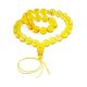 33 Lemon Amber Muslim Prayer Beads, image , picture 3