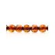 Faceted Cognac Amber Beaded Necklace The Prague, image , picture 5