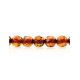 Faceted Cognac Amber Beaded Necklace The Prague, image , picture 5