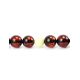 108 Dark Cherry Amber Mala Beads With Dangle, image , picture 6