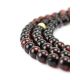 108 Dark Cherry Amber Mala Beads With Dangle, image , picture 2