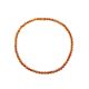 Faceted Cognac Amber Beaded Necklace The Prague, image , picture 4
