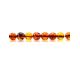 Cognac Amber Ball Beaded Necklace, image , picture 3