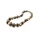 Black Amber Statement Necklace The Meteor, image , picture 4