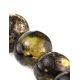 Black Amber Statement Necklace The Meteor, image , picture 8