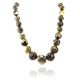 Black Amber Statement Necklace The Meteor, image , picture 6