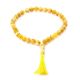 Butterscotch Amber Islamic Prayer Beads With Tassel, image , picture 3