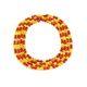 Multicolor Amber Ball Beaded Rope Necklace, image , picture 4