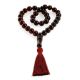 Dark Cherry Amber Islamic Prayer Beads With Tassel, image , picture 3