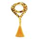 Lemon Amber With Inclusions Prayer Beads With Tassel, image , picture 6