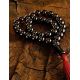 Dark Cherry Amber Islamic Prayer Beads, image , picture 2