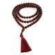 99 Cherry Amber Islamic Rosary With Dark Red Tassel, image , picture 3