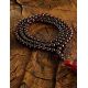 99 Cherry Amber Islamic Rosary With Dark Red Tassel, image , picture 2