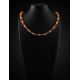 Two-Toned Amber Ball Beaded Necklace, image , picture 2