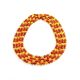 Amber Beaded Rope Necklace, image , picture 3