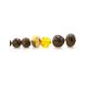 Multicolor Large-To-Small Amber Beaded Necklace, image , picture 8