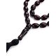 33 Cherry Amber Islamic Rosary Beads With Green Tassel, image , picture 3