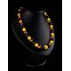 Multicolor Amber Ball Beaded Necklace, image , picture 3