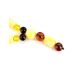 Multicolor Amber Ball Beaded Necklace With Dangle, image , picture 4