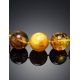 Bold Multicolor Amber Ball Beaded Necklace, image , picture 4