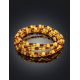 Multicolor Amber Beaded Stretch Necklace, image , picture 2