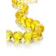 Faceted Lemon Amber Ball Beaded Necklace The Prague, image , picture 4