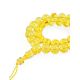 Lemon Amber Islamic Prayer Beads, image 