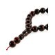 17 Cherry Amber Muslim Prayer Beads, image 