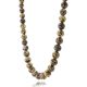 Black Amber Ball Beaded Necklace The Meteor, image , picture 3
