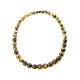 Amber Ball Beaded Necklace The Meteor, image , picture 4