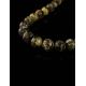 High Polished Amber Ball Beaded Necklace The Meteor, image , picture 2