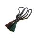 33 Cherry Amber Islamic Rosary Beads With Green Tassel, image , picture 4