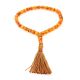33 Multicolor Amber Islamic Prayer Beads With Tassel, image 