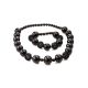 Cherry Amber Ball Beaded Necklace The Ariadna, image , picture 7