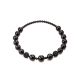 Cherry Amber Ball Beaded Necklace The Ariadna, image , picture 4