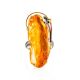 Lemon Amber Cocktail Ring In Gold Plated Silver The Rialto, Ring Size: Adjustable, image , picture 3