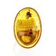 Amber Cocktail Ring With Insect Inclusions The Clio, Ring Size: Adjustable, image , picture 5