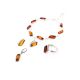 Cognac Amber Center Stone Ring In Sterling Silver, Ring Size: 10 / 20, image , picture 4