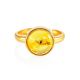 Amber Ring With Inclusions The Clio, Ring Size: Adjustable, image , picture 3