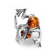Cute Amber Frog Motif Ring, Ring Size: Adjustable, image , picture 3