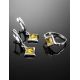 Luminous Lemon Amber Ring In Silver, Ring Size: 3.5 / 14.5, image , picture 6