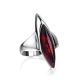 Cherry Amber Ring In Sterling Silver The Gaudi, Ring Size: 9.5 / 19.5, image , picture 4