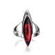 Cherry Amber Ring In Sterling Silver The Gaudi, Ring Size: 8.5 / 18.5, image , picture 3