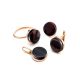 Geometric Gold Plated Amber Ring The Furor, Ring Size: Adjustable, image , picture 6