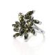 Amber Ring In Sterling Silver The Dahlia, Ring Size: 13 / 22, image , picture 4