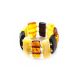 Multicolor Amber Stretch Ring, Ring Size: Adjustable, image , picture 2