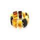 Multicolor Amber Stretch Ring, Ring Size: Adjustable, image , picture 4