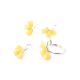 Charming Silver Earrings With Honey Amber The Flora, image , picture 5